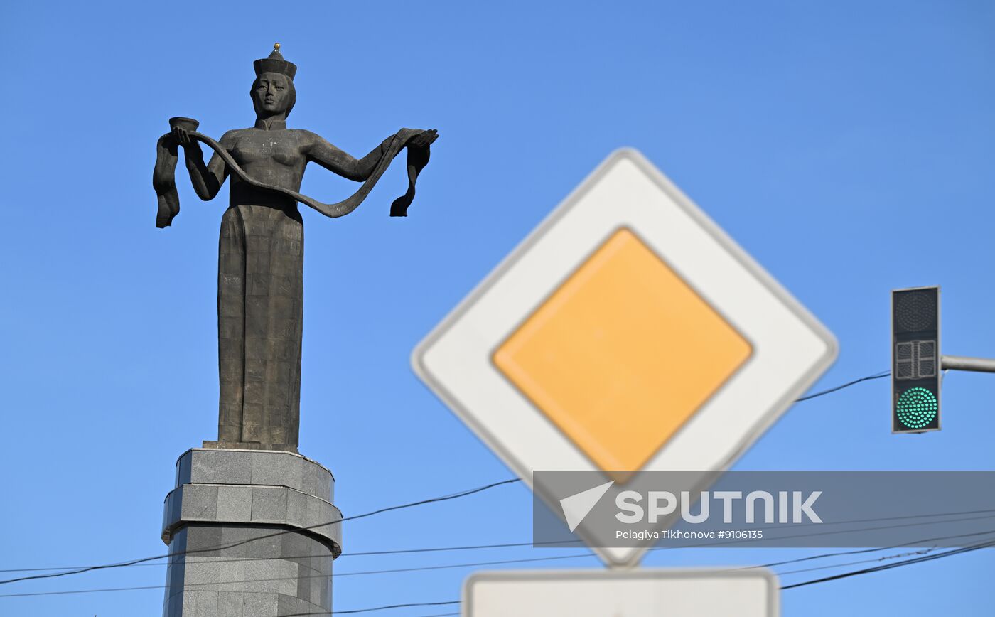 Russia Ulan Ude Cityscapes