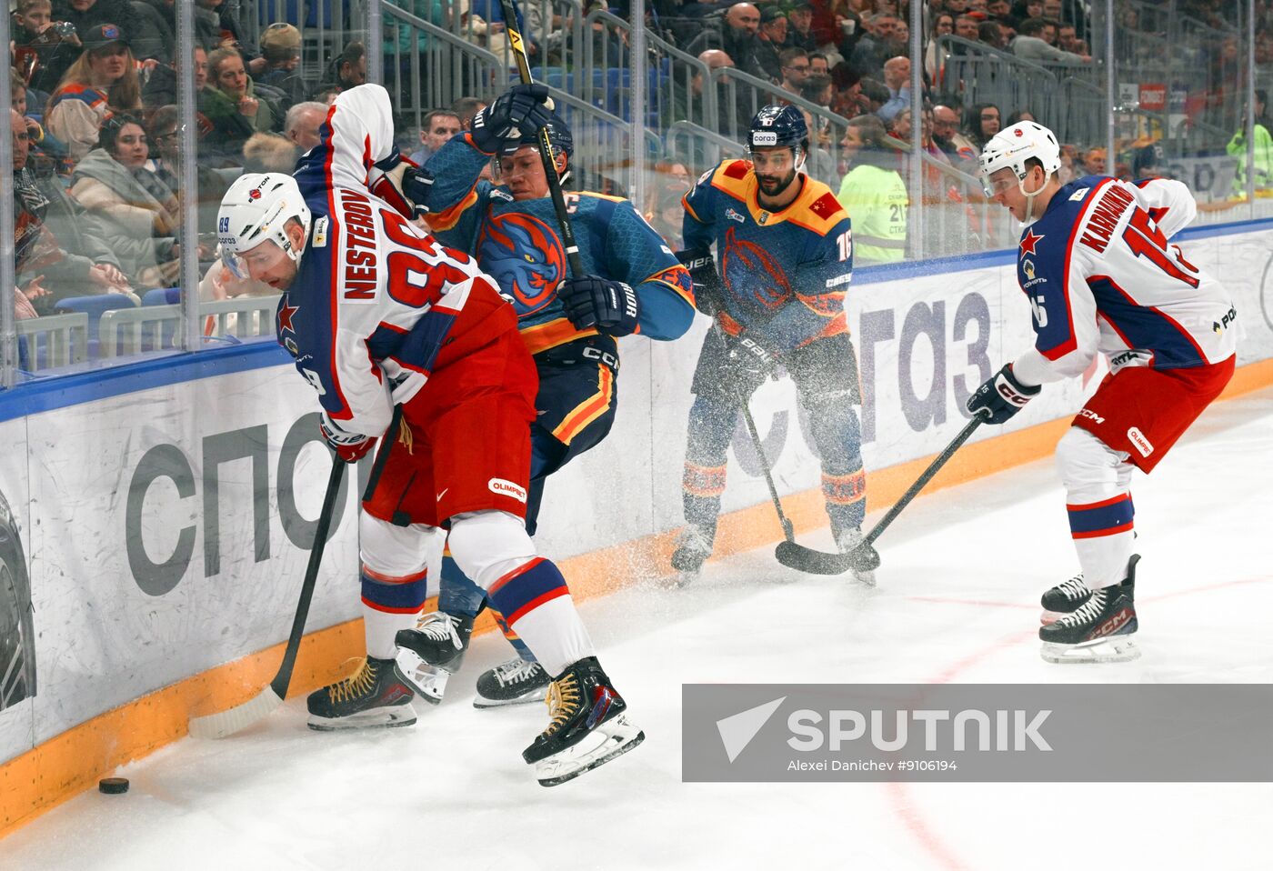 Russia Ice Hockey Kontinental League Dragons - CSKA