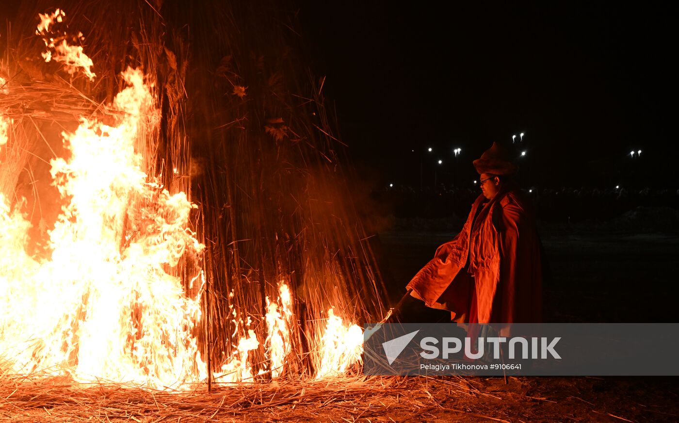 Russia Religion Buddhism Purification Ritual