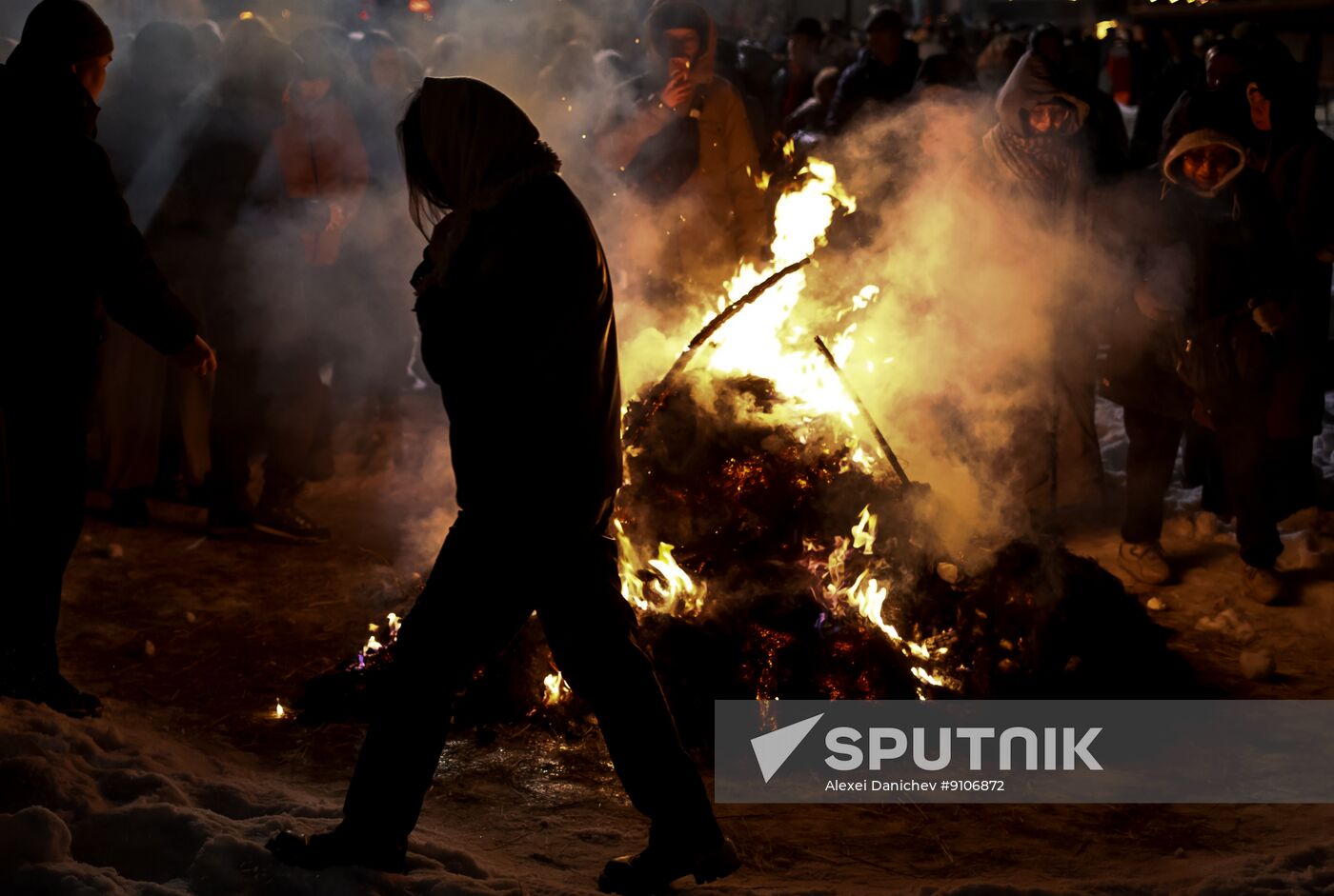 Russia Religion Buddhism Purification Ritual