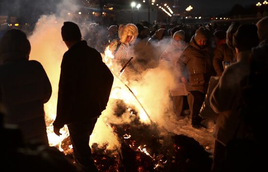 Russia Religion Buddhism Purification Ritual