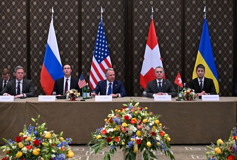 Switzerland Russia US Ukraine Negotiations