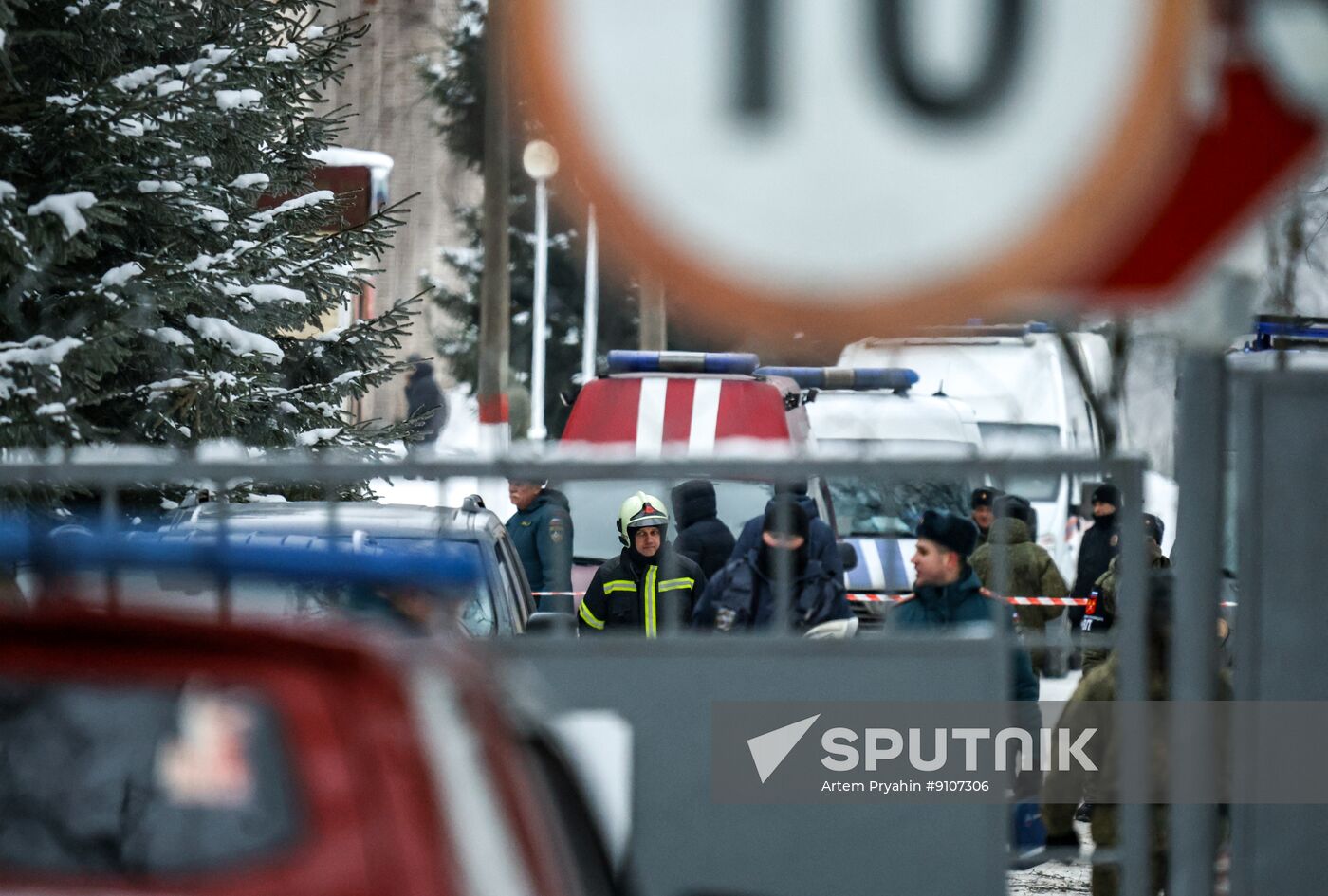 Russia Military Facility Blast