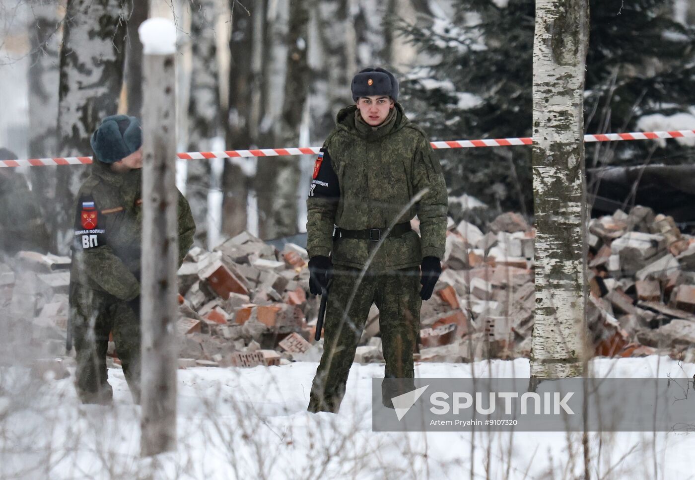 Russia Military Facility Blast