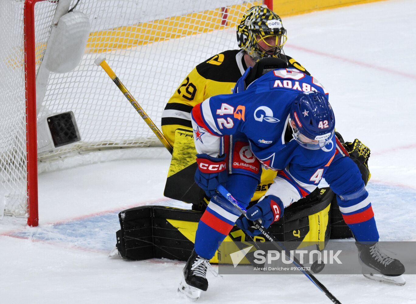 Russia Ice Hockey Kontinental League SKA - Severstal