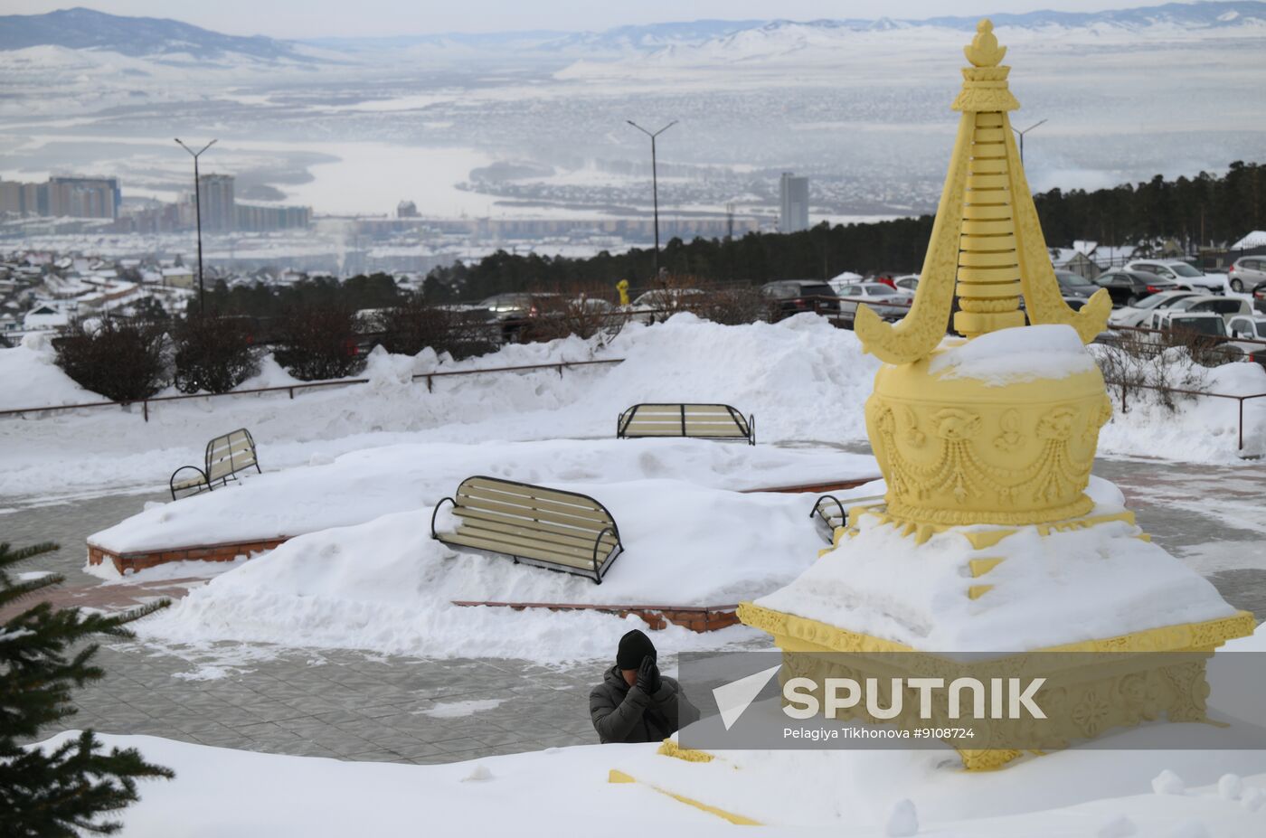 Russia Religion Buddhist  New Year Ritual