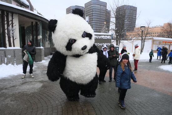 Russia Zoo Chinese New Year Celebrations