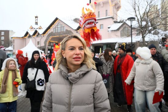 Russia Zoo Chinese New Year Celebrations