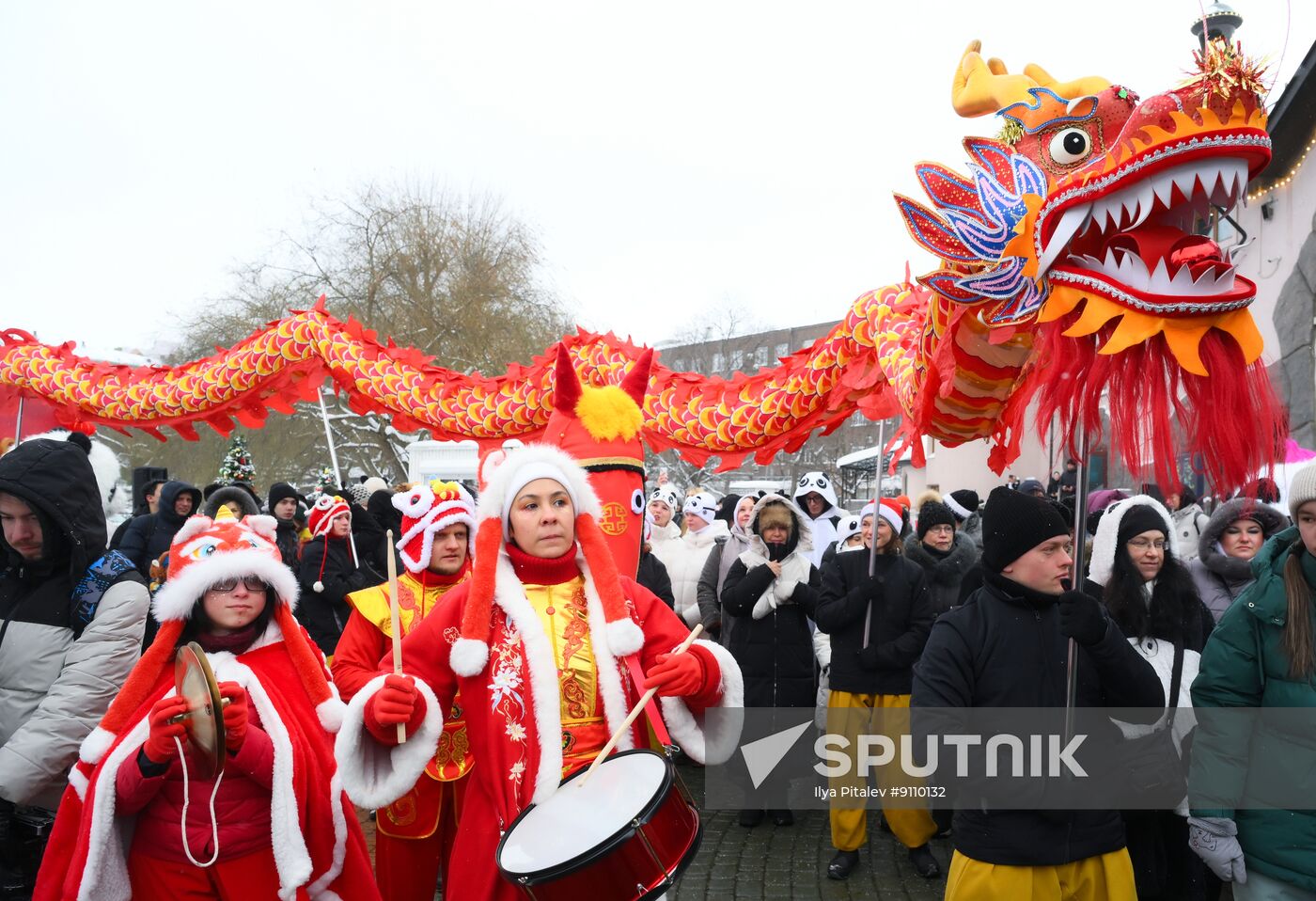 Russia Zoo Chinese New Year Celebrations