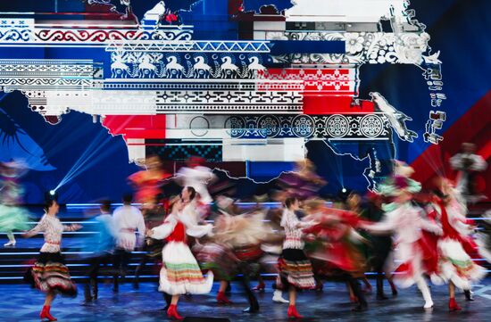 Russia Entertainment Fatherland Defender Day