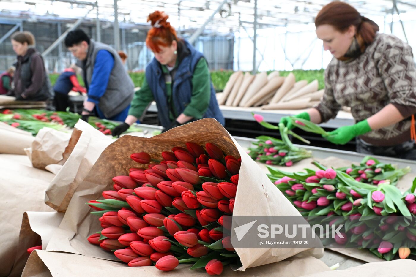 Russia Flower Growing
