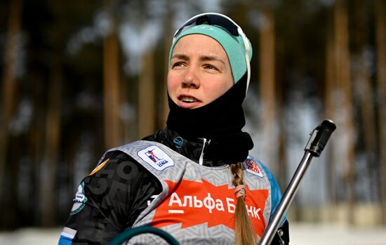 Russia Biathlon Cup Training