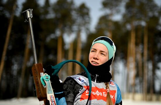 Russia Biathlon Cup Training