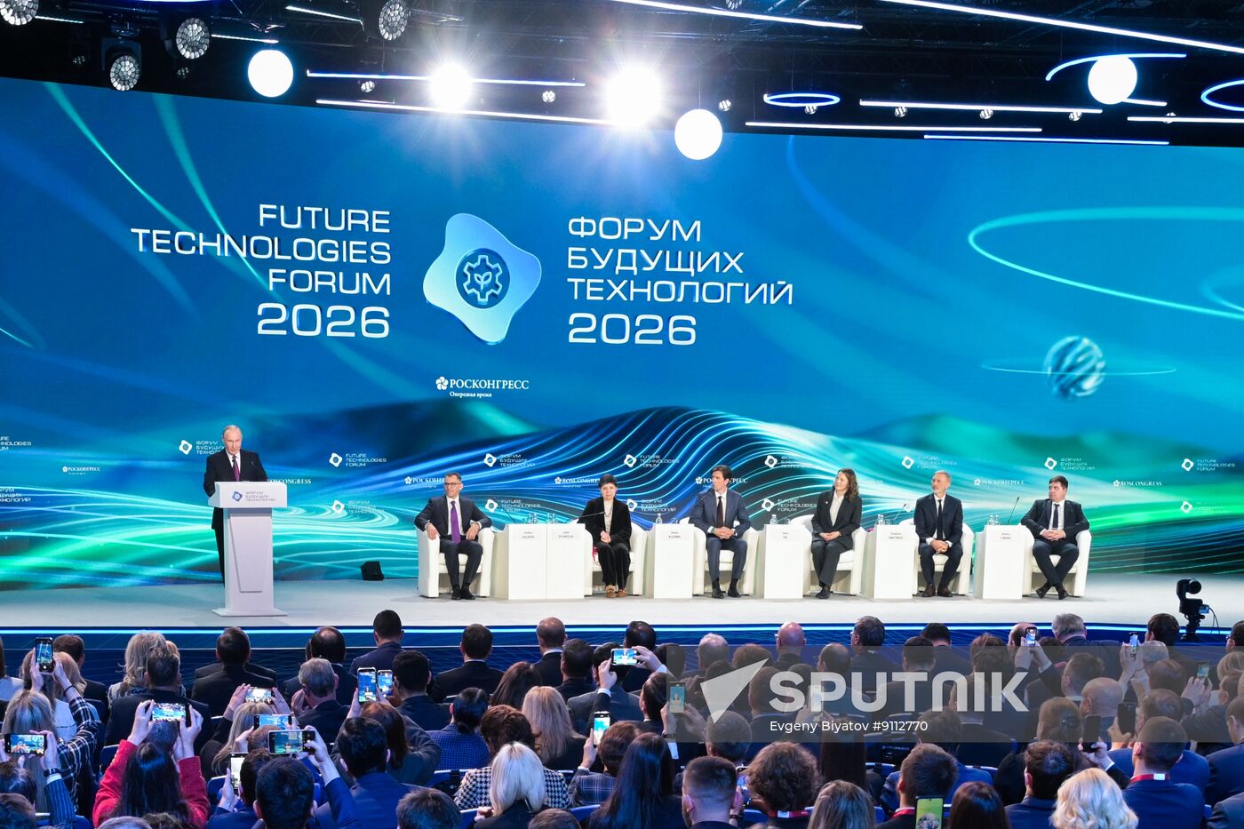 Russia Putin Future Technologies Forum