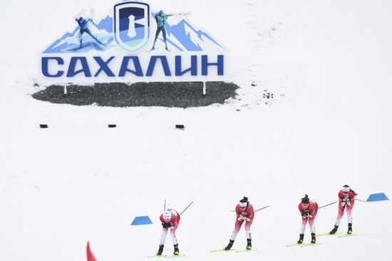 Russia Cross-Country Skiing Championships Women Skiathlon