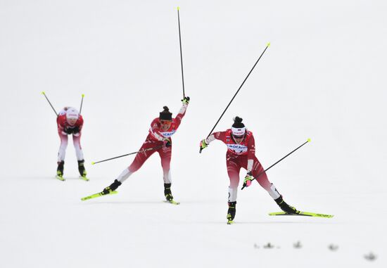 Russia Cross-Country Skiing Championships Women Skiathlon