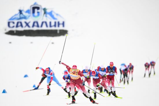 Russia Cross-Country Skiing Championships Men Skiathlon