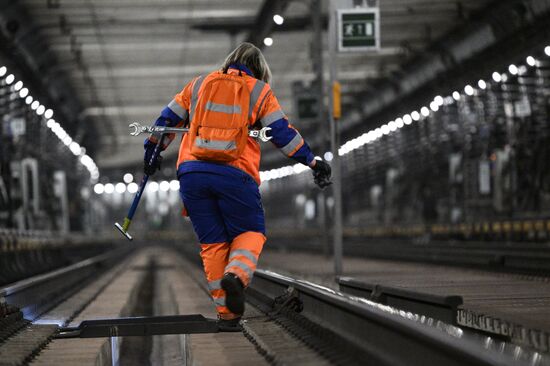 Russia Moscow Metro Big Circle Line