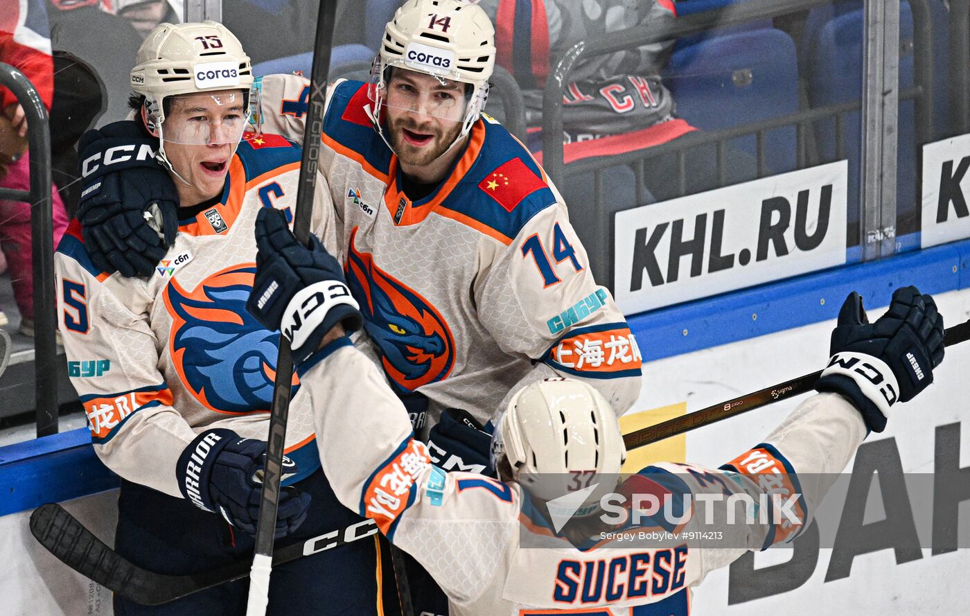 Russia Ice Hockey Kontinental League CSKA - Dragons