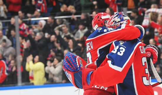 Russia Ice Hockey Kontinental League CSKA - Dragons