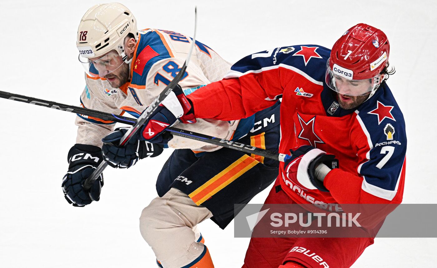 Russia Ice Hockey Kontinental League CSKA - Dragons