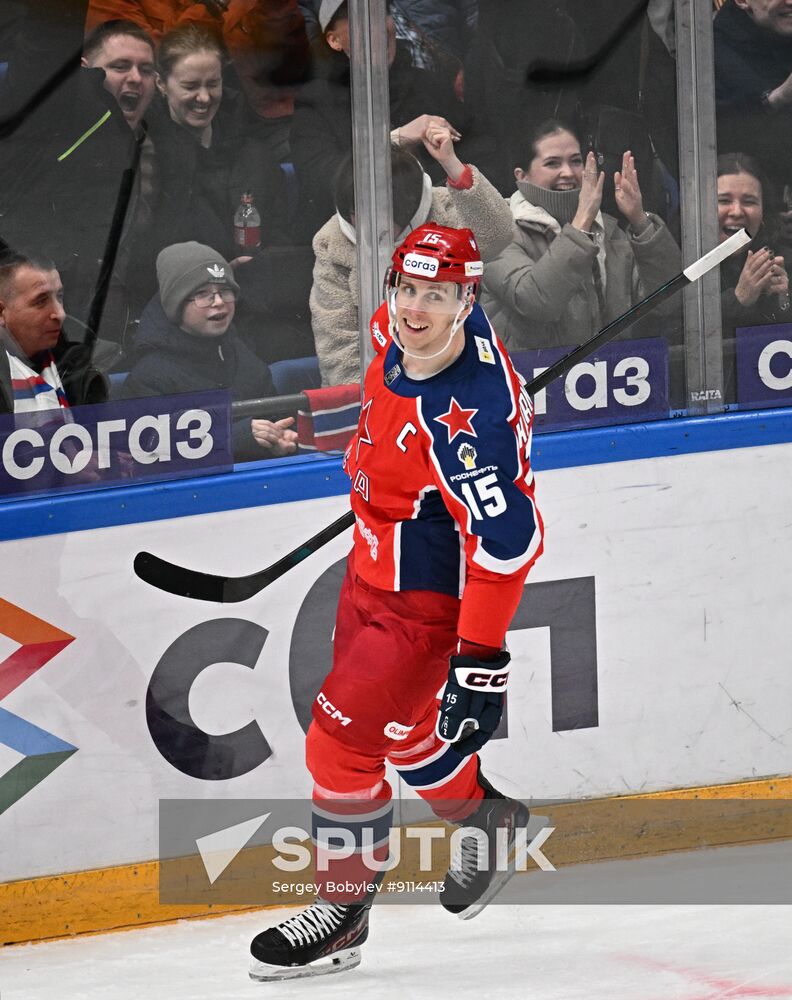 Russia Ice Hockey Kontinental League CSKA - Dragons