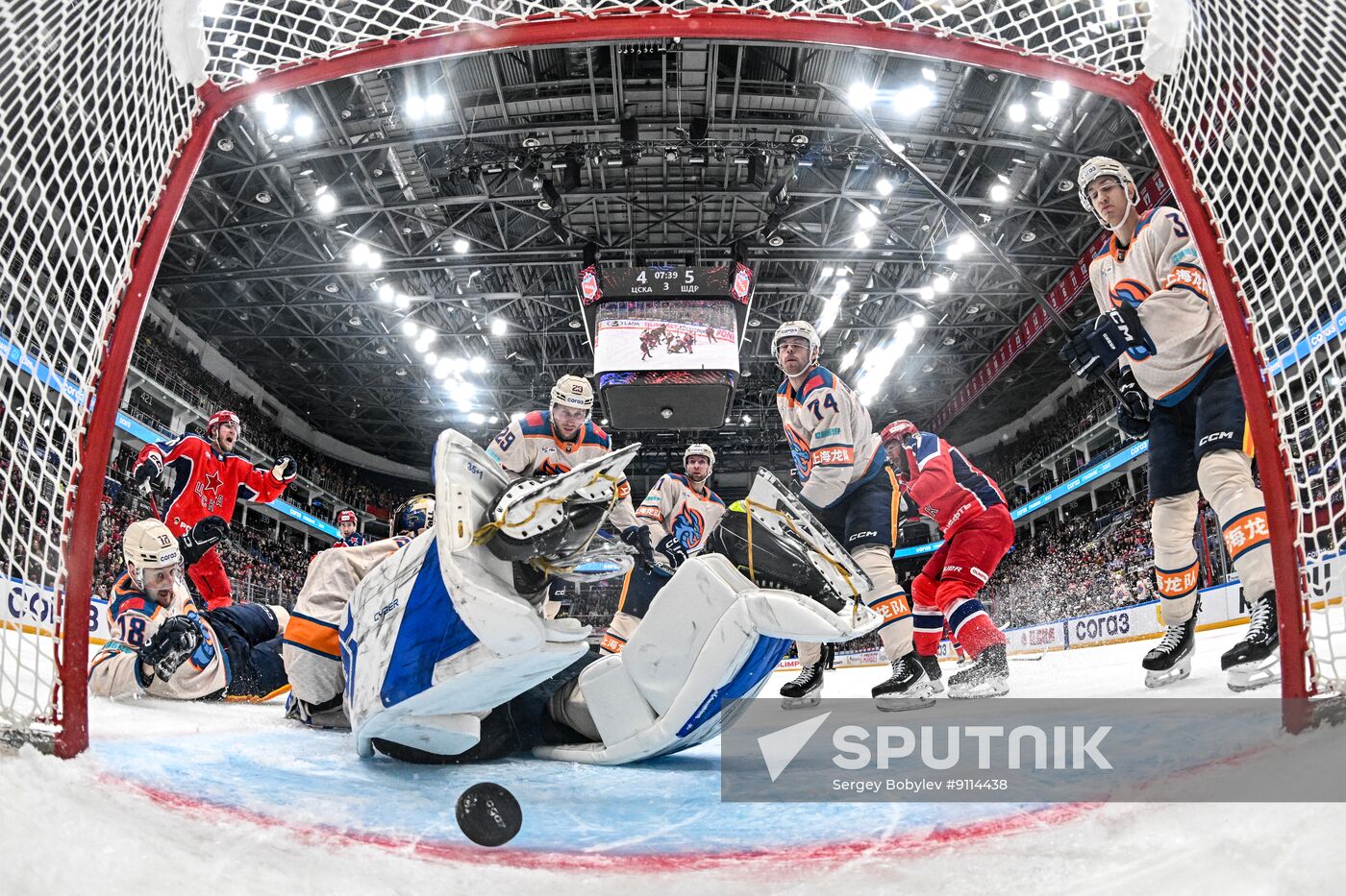 Russia Ice Hockey Kontinental League CSKA - Dragons