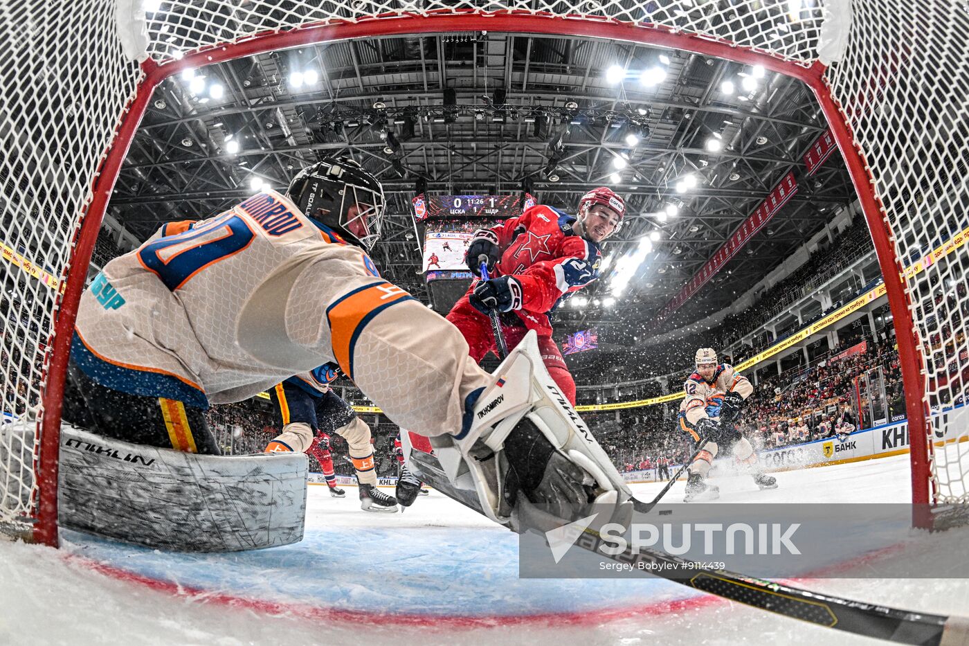 Russia Ice Hockey Kontinental League CSKA - Dragons