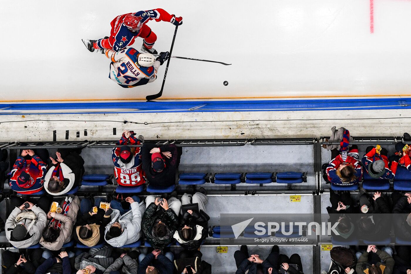 Russia Ice Hockey Kontinental League CSKA - Dragons