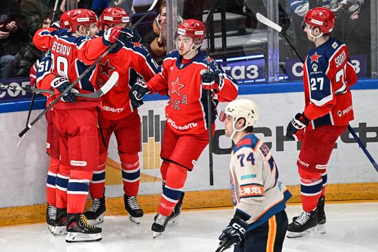 Russia Ice Hockey Kontinental League CSKA - Dragons