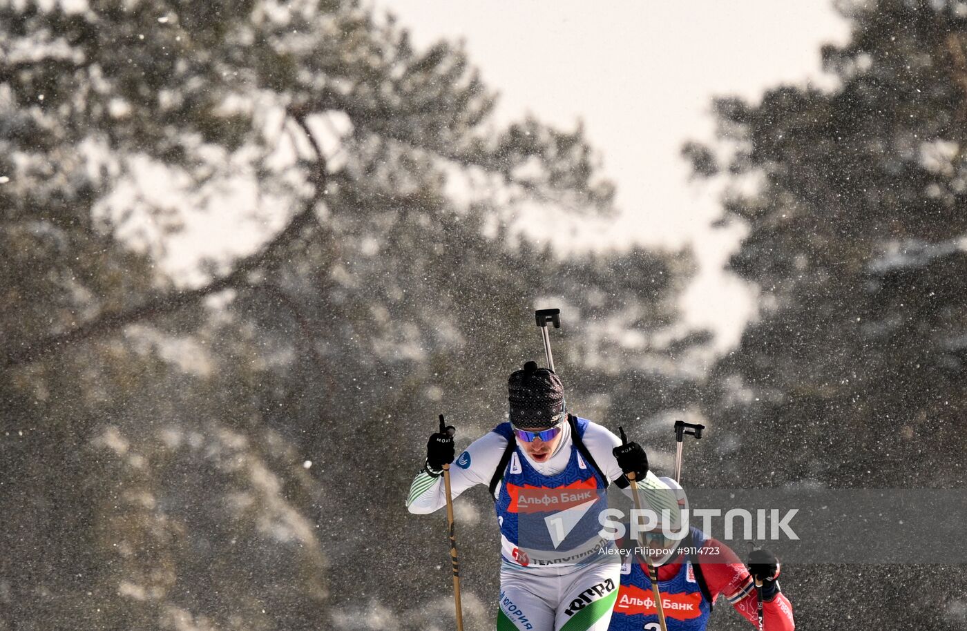 Russia Biathlon Cup Men Pursuit