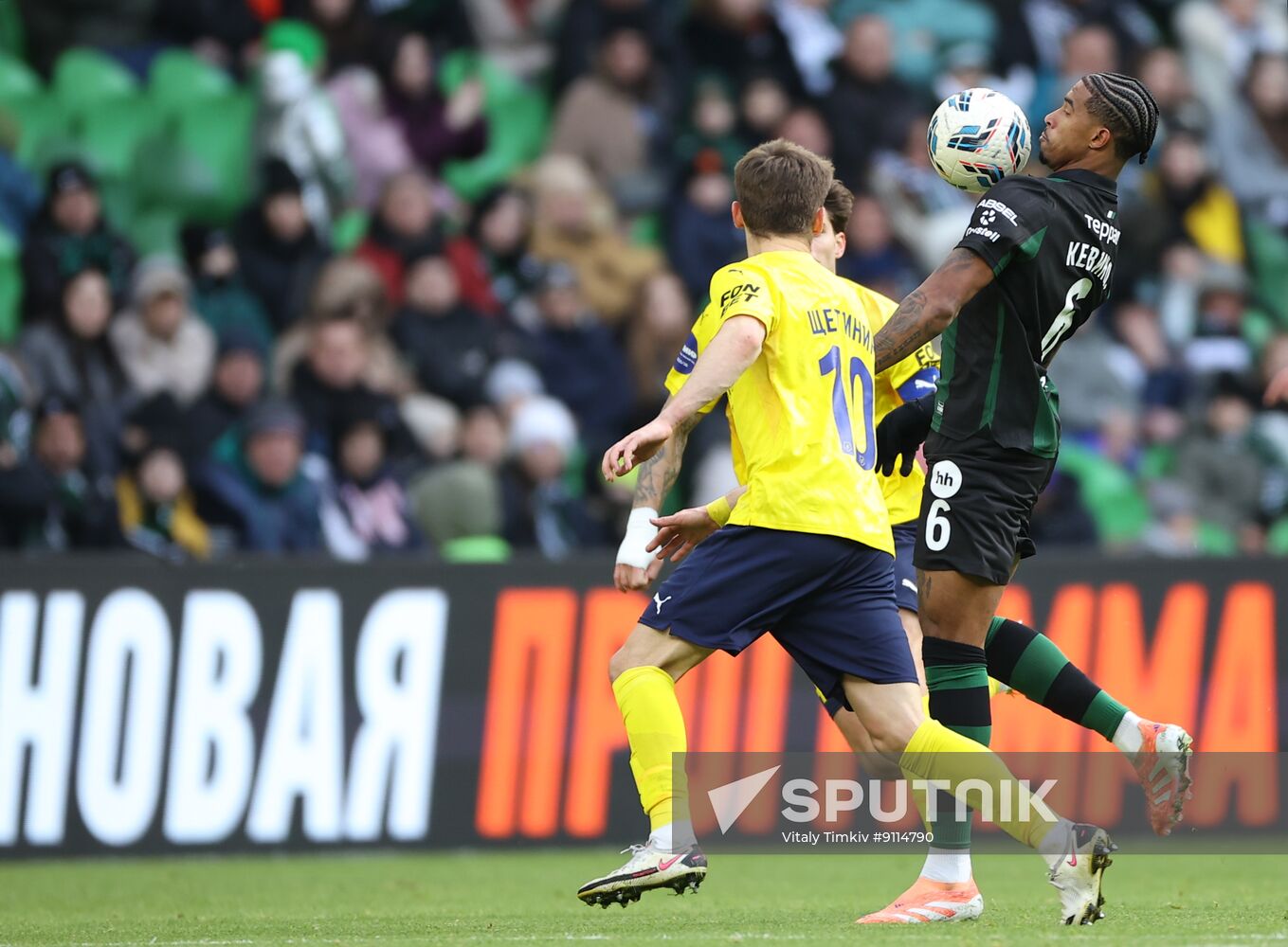 Russia Soccer Premier-League Krasnodar - Rostov