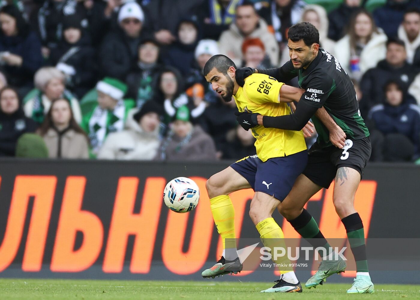 Russia Soccer Premier-League Krasnodar - Rostov