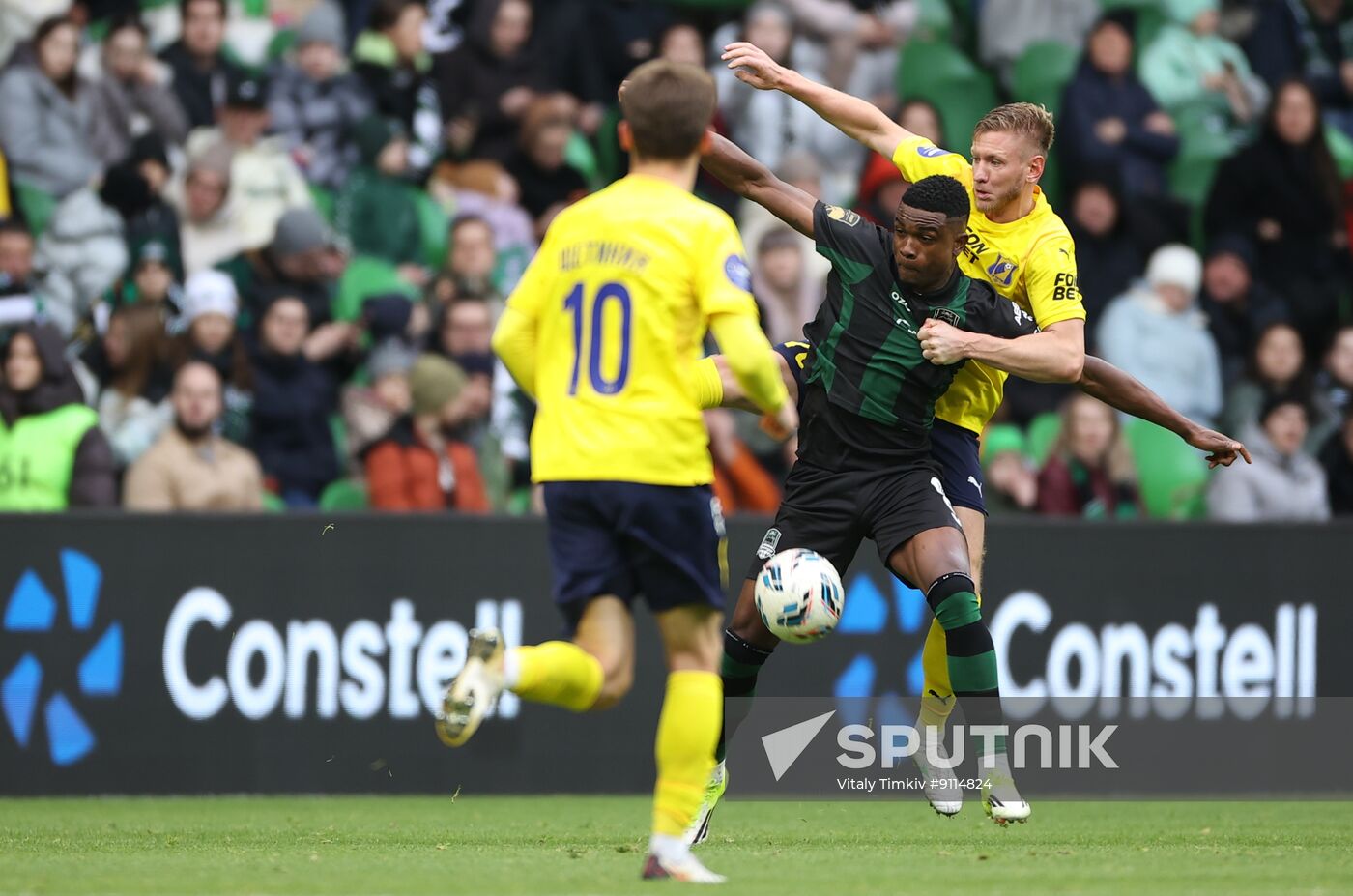 Russia Soccer Premier-League Krasnodar - Rostov