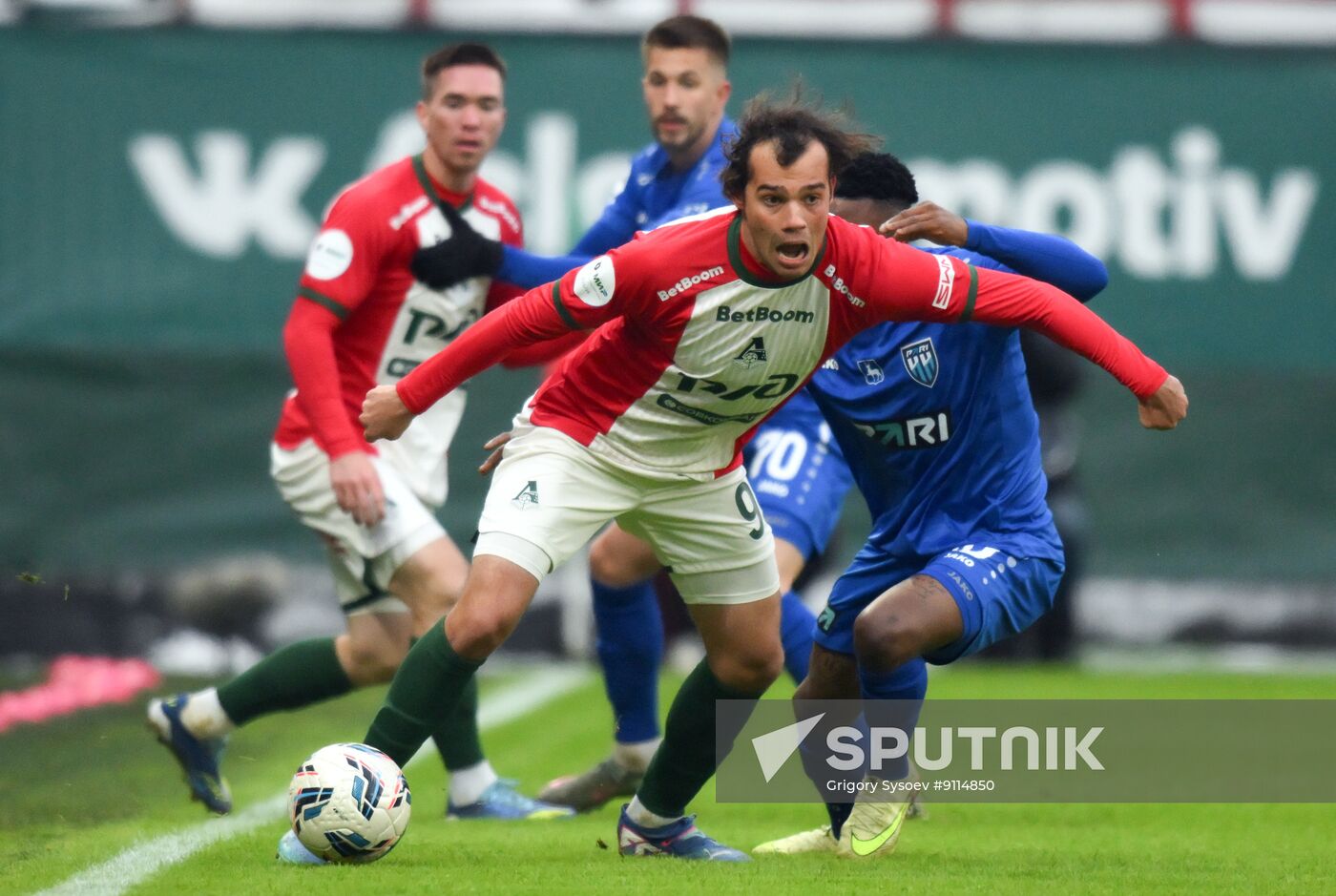 Russia Soccer Premier-League Lokomotiv - Pari NN