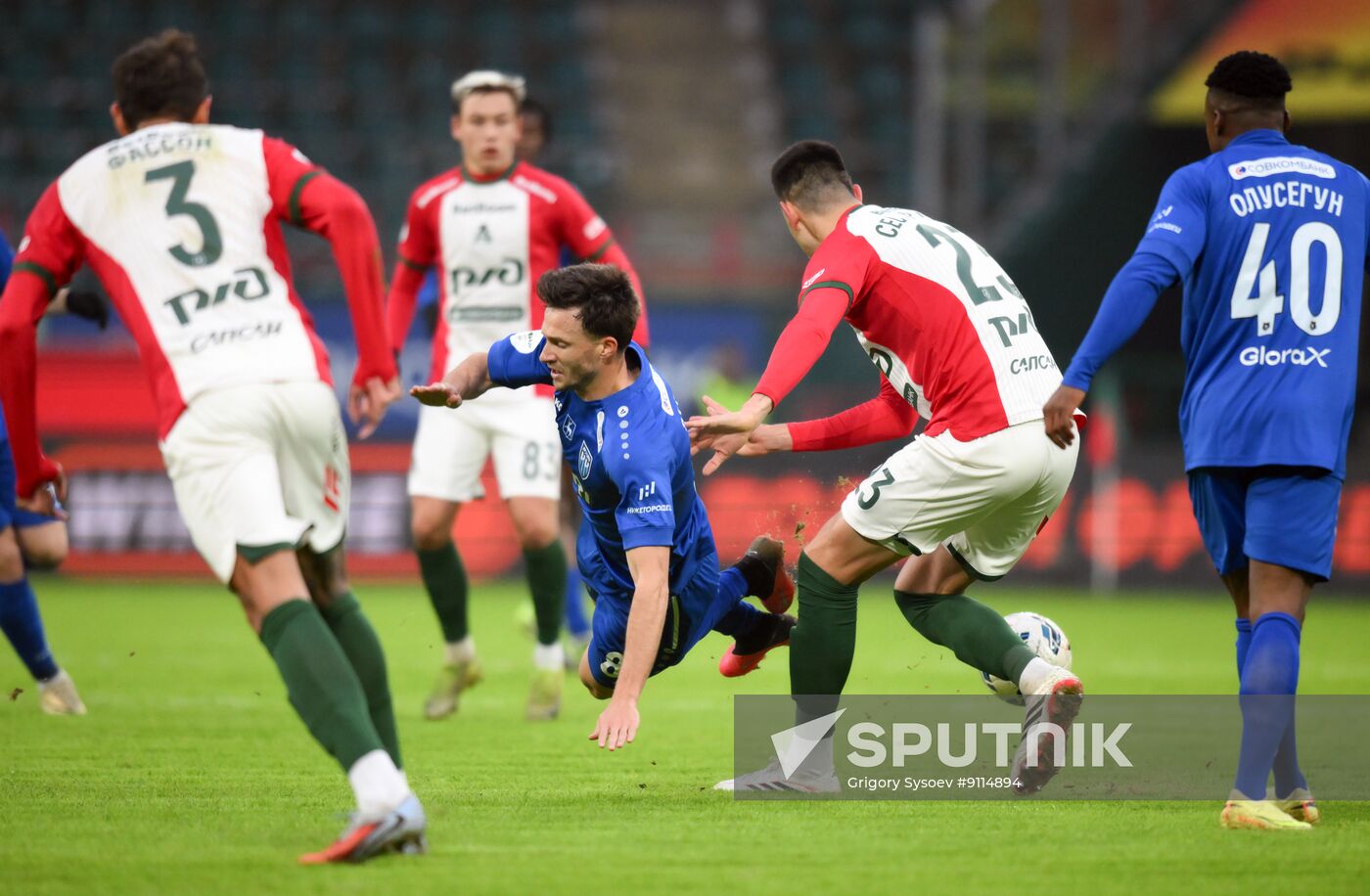 Russia Soccer Premier-League Lokomotiv - Pari NN