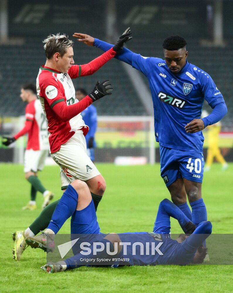Russia Soccer Premier-League Lokomotiv - Pari NN
