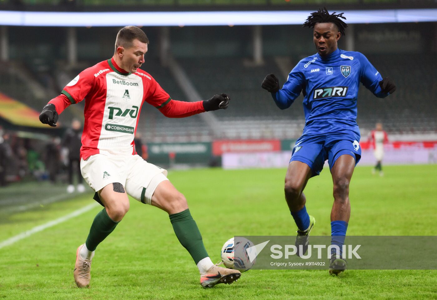 Russia Soccer Premier-League Lokomotiv - Pari NN