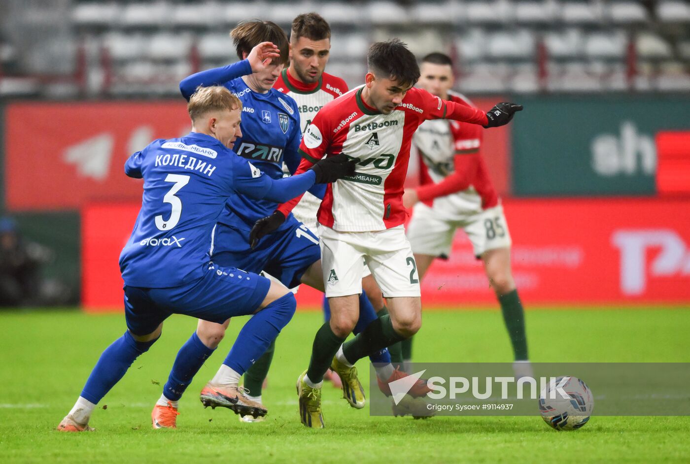 Russia Soccer Premier-League Lokomotiv - Pari NN