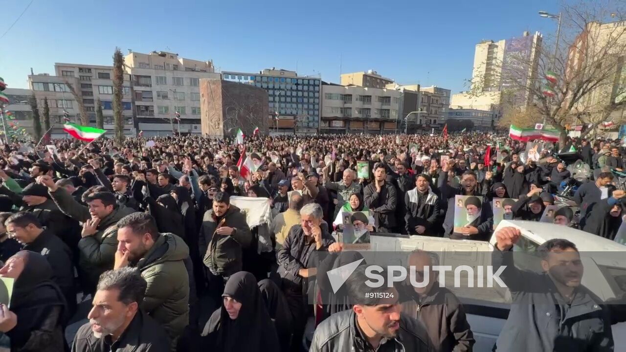 Iran Supreme Leader Death Rally