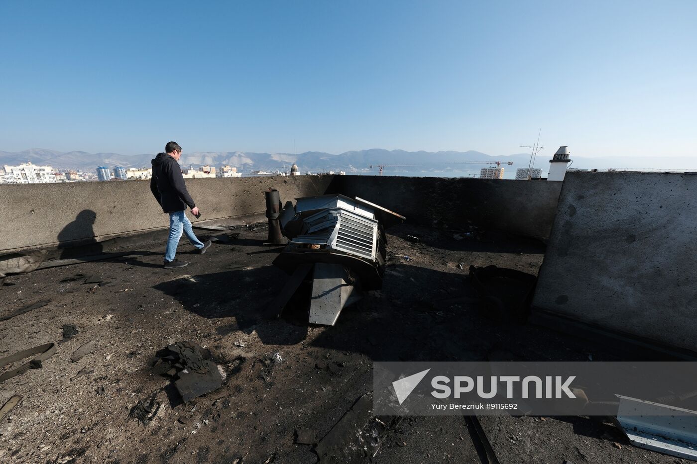 Russia Ukraine Drone Attack