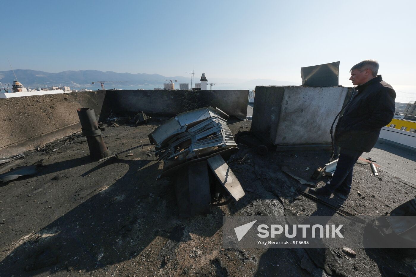 Russia Ukraine Drone Attack