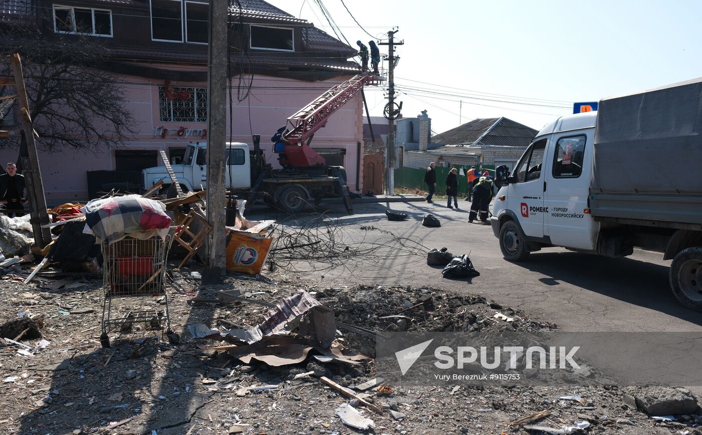 Russia Ukraine Drone Attack