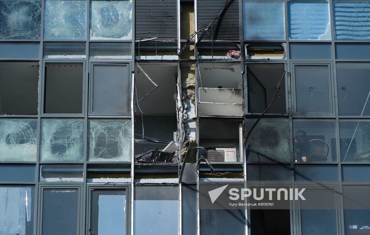 Russia Ukraine Drone Attack