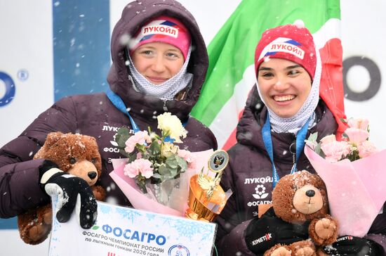 Russia Cross-Country Skiing Championships Women Team Sprint
