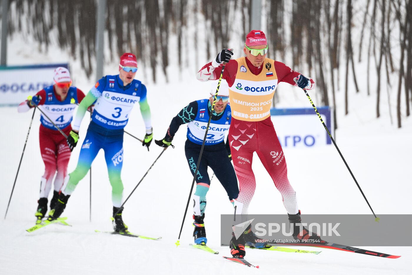 Russia Cross-Country Skiing Championships Men Relay