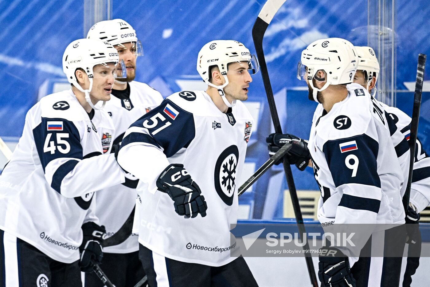 China Ice Hockey Kontinental League Dragons - Sibir