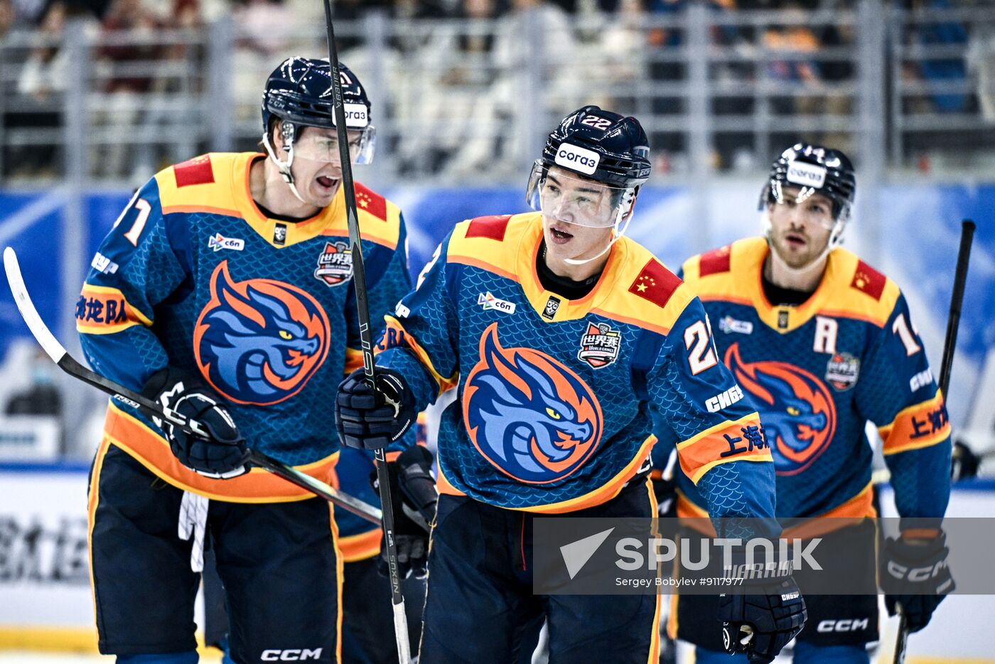 China Ice Hockey Kontinental League Dragons - Sibir