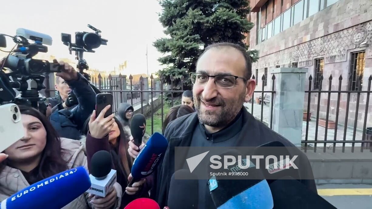 Armenia Priest Arrest Release