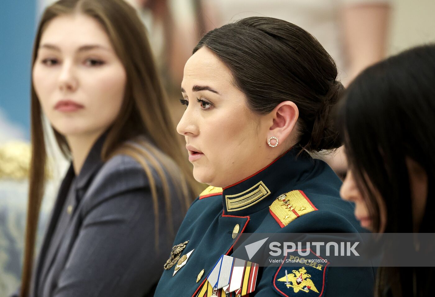 Russia Putin Women's Day